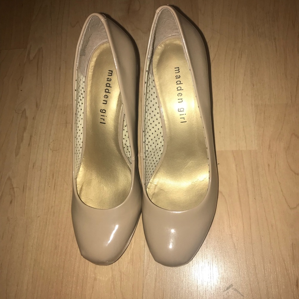 Madden Girl Getta Pumps - Nude